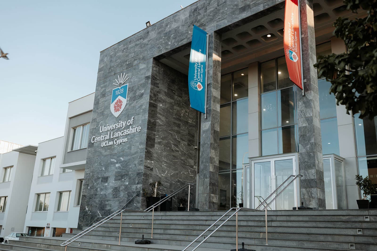 University of Central Lancashire UCLan Cyprus campus entrance